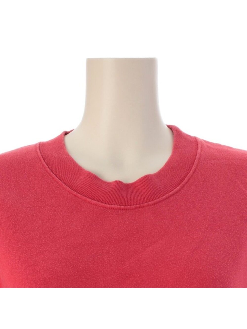 Balenciaga Cotton Small Logo Sweatshirt Top Red - Picture 5 of 10